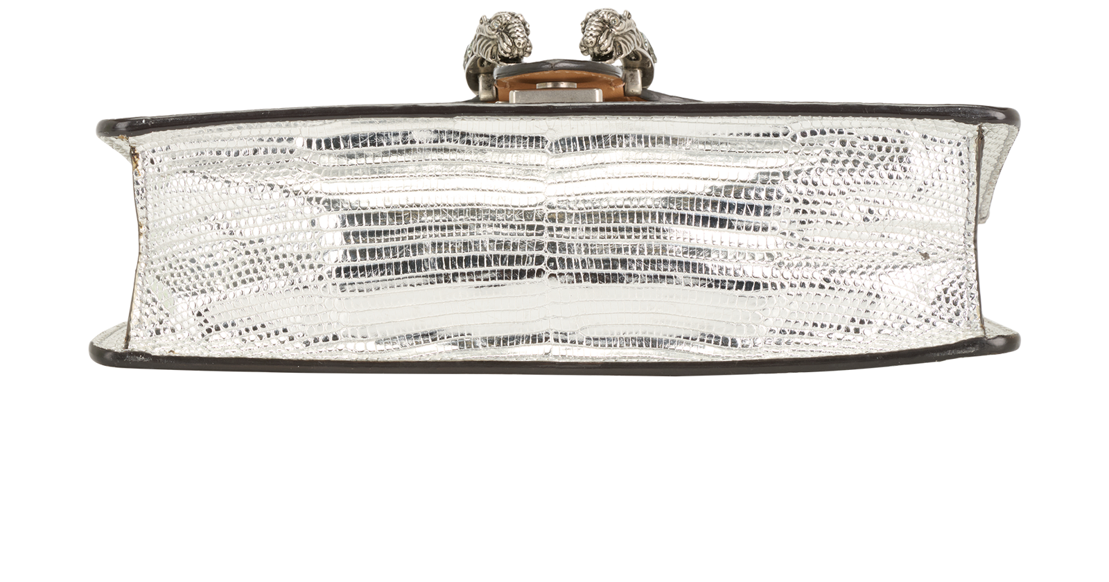 Dionysus, &pound;1,500, Handbags, Silver, Lizard, Top view